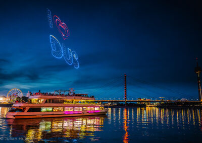 Rheinkirmes Düsseldorf 2026 – Düsseldorf celebrates — AO Drones original event photograph
