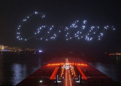 Cartier Drone Show — AO Drones original event photograph