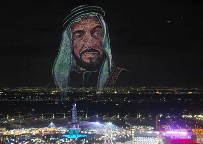 Sheikh Zayed Festival NYE 2026 — AO Drones original event photograph