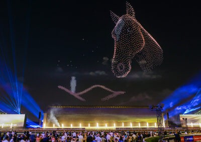 Dubai World Cup 2025 Closing Ceremony — AO Drones original event photograph