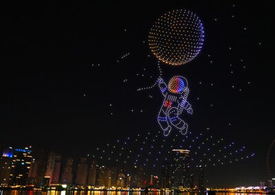 Dubai Shopping Festival Drone Show – Celebrate Dubai — AO Drones original event photograph