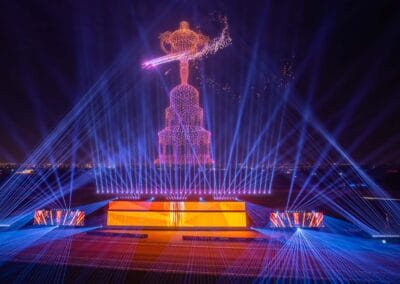 Dubai World Cup Closing Ceremony — AO Drones original event photograph