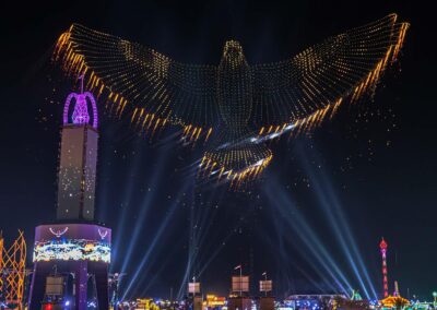 Sheikh Zayed Festival – New Year’s Eve 2024 — AO Drones original event photograph